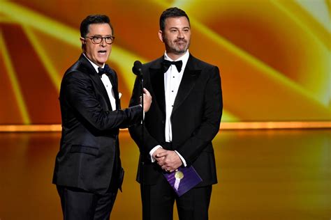 Stephen Colbert, Jimmy Fallon, Jimmy Kimmel, Seth Meyers and John Oliver will take part in the podcast that debuts on Wednesday called Strike Force Five, according to a statement from streaming ...